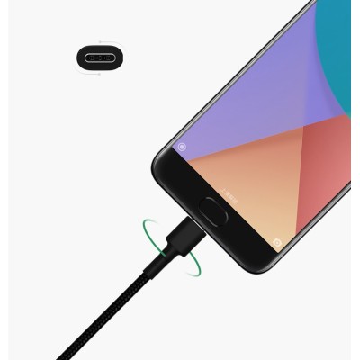 Кабель Xiaomi Mi Type-C Braide Cable Black