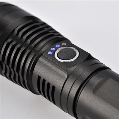 Ліхтар акумуляторний WN34 Solight LED flash light1000lm,2800mAh Li-Ion,USB (968560)
