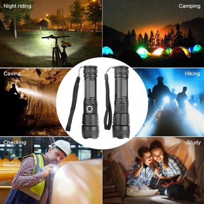 Ліхтар акумуляторний WN34 Solight LED flash light1000lm,2800mAh Li-Ion,USB (968560)