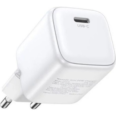Мережевий Зарядний пристрій UGREEN CD318 Nexode Mini 20W PD GaN Tech Charger (15324) White