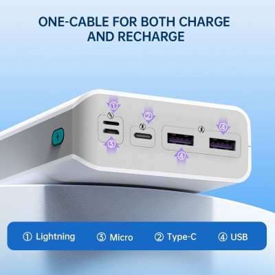 Портативна батарея Romoss 30000mAh Sense8F (PHP30-711-1133H) Портативна батарея Romoss 30000mAh Sense8F (PHP30-711-1133H)