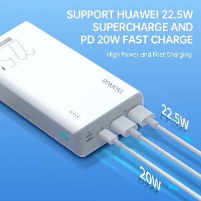 Портативна батарея Romoss 30000mAh Sense8F (PHP30-711-1133H) Портативна батарея Romoss 30000mAh Sense8F (PHP30-711-1133H)
