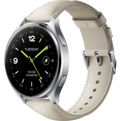 Ремінець Xiaomi Watch 2 White Leather Strap (BHR8038GL