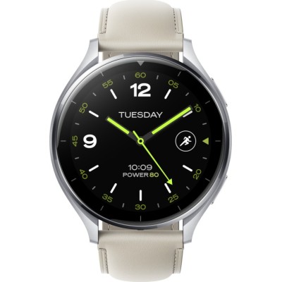 Ремінець Xiaomi Watch 2 White Leather Strap (BHR8038GL