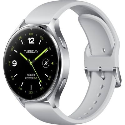 Смарт-годинник Xiaomi Watch 2 Sliver Gray Strap (BHR8034GL) срібний