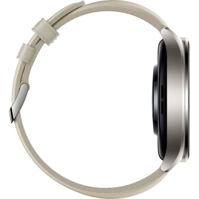 Смарт-годинник Xiaomi Watch 2 Titan BHR9306GL Gray Case White Leather Strap