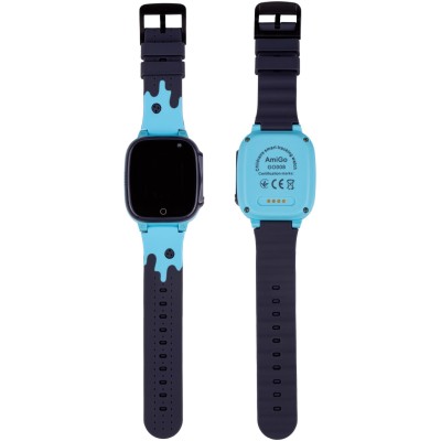 Смарт-часы для детей AmiGo GO008 MILKY GPS WIFI Blue