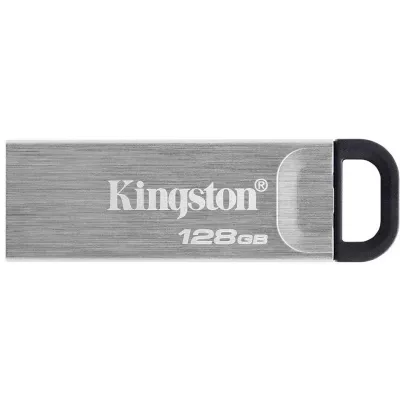 Флеш-память Kingston DT Kyson 128GB USB 3.2 Silver/Black (DTKN/128GB)