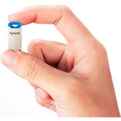 Флеш-пам'ять USB Apacer AH111 64GB blue (AP64GAH111U-1)