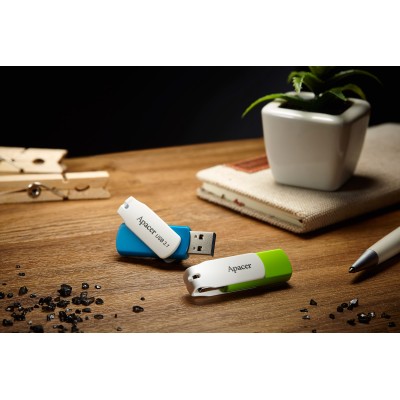 Флеш-память USB Apacer AH335 32GB Green (AP32GAH335G-1)