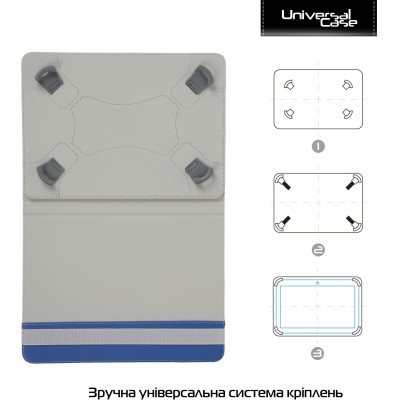 Чохол для планшетів ArmorStandart Silicone Hooks 10 Blue (ARM59079)