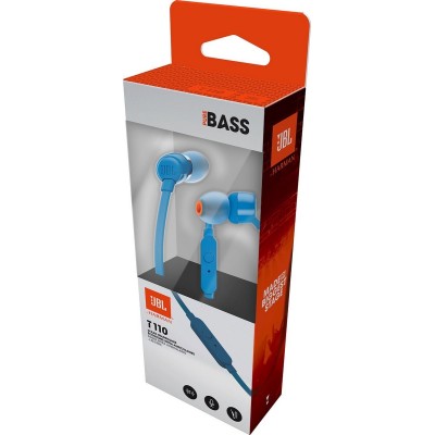 Навушники JBL T110 JBLT110BLU Blue