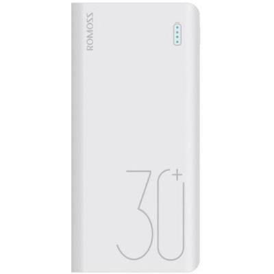 Портативна батарея Romoss 30000mah Sense8+ (PHP30-401-02) білий Портативна батарея Romoss 30000mah Sense8+ (PHP30-401-02) білий