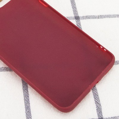 Силіконовий чохол Candy для Xiaomi Redmi Note 11 (Global) / Note 11S Бордовий