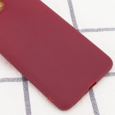 Силіконовий чохол Candy для Xiaomi Redmi Note 11 (Global) / Note 11S Бордовий
