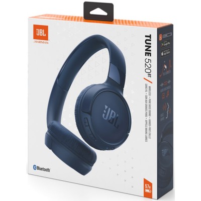 Навушники JBL Tune T520BT (JBLT520BTBLU) Blue