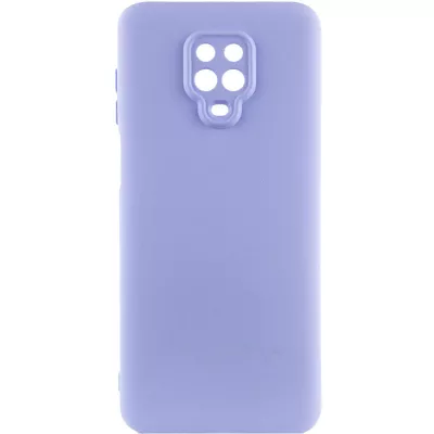 Чохол Silicone Cover Lakshmi Full Camera (AAA) для Xiaomi Redmi Note 9s / Note 9 Pro /Note 9 Pro Max Бузковий / Dasheen