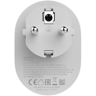 Розумна Розетка Mi Smart Plug 2 (WIFI) (BHR6868EU / ZNCZ302KK) Розумна Розетка Mi Smart Plug 2 (WIFI) (BHR6868EU / ZNCZ302KK)