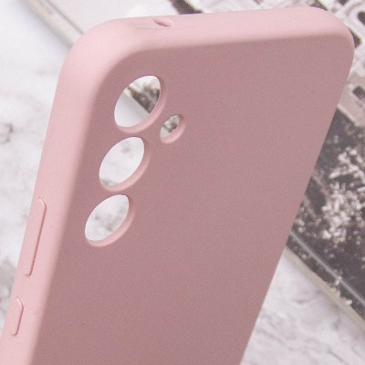 Чохол Silicone Cover Lakshmi Full Camera (AAA) для Samsung Galaxy S24 FE Рожевий / Pink Sand