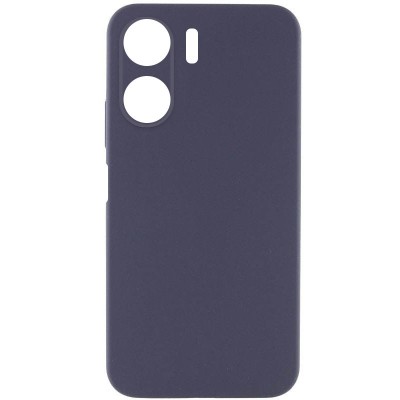 Чохол Silicone Cover Lakshmi Full Camera (AAA) для Xiaomi Redmi 13C / Poco C65 Сірий / Dark Gray