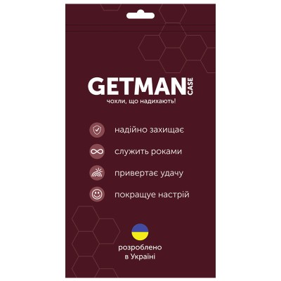 TPU чехол GETMAN Ease logo усиленные углы для Xiaomi Redmi Note 12 4G Бесцветный (прозрачный)