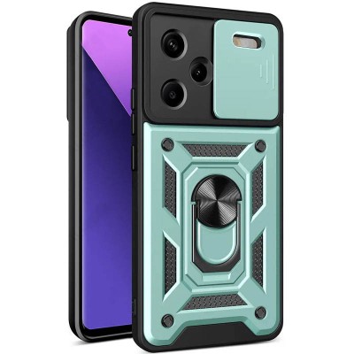 Ударостійкий чохол Camshield Serge Ring для Xiaomi Redmi Note 13 Pro+ Зелений