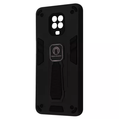 Чохол Armor Magnetic Xiaomi Redmi Note 9S/Note 9 Pro black