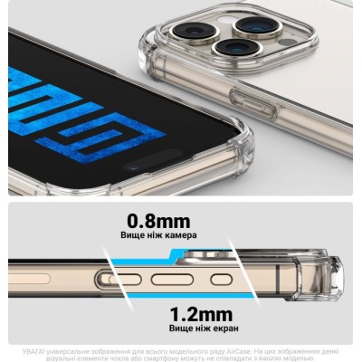 Чохол ArmorStandart Air Force Clear (ARM79700) для Xiaomi Redmi Note 14 5G