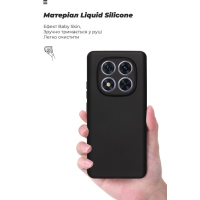 Чохол ArmorStandart ICON Camera cover Black (ARM79827) для Xiaomi Redmi Note 14 Pro 5G / Poco X7