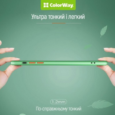 Чохол ColorWay Smart Matte чорний (CW-CSMXPX7-BK) для Xiaomi Redmi Note 14 Pro 5G / Poco X7