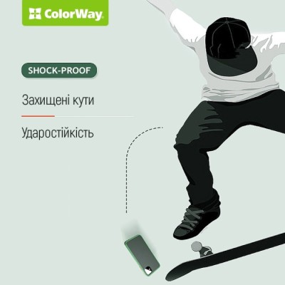 Чохол ColorWay Smart Matte чорний (CW-CSMXPX7-BK) для Xiaomi Redmi Note 14 Pro 5G / Poco X7