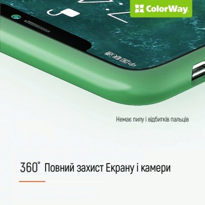 Чохол ColorWay Smart Matte чорний (CW-CSMXPX7-BK) для Xiaomi Redmi Note 14 Pro 5G / Poco X7