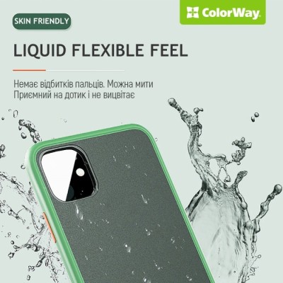 Чохол ColorWay Smart Matte чорний (CW-CSMXPX7-BK) для Xiaomi Redmi Note 14 Pro 5G / Poco X7