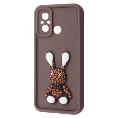 Чохол Pretty Things Case Xiaomi Redmi 12C brown/rabbit