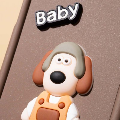 Чохол Pretty Things Case Xiaomi Redmi 13 4G/Poco M6 4G/Note 13R brown/rabbit
