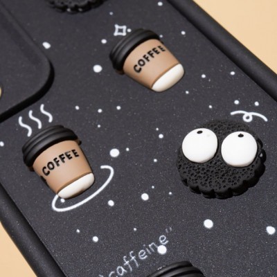 Чохол Pretty Things Case Xiaomi Redmi 13C 4G/Poco C65 black/coffee