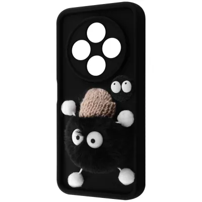 Чохол Pretty Things Case Xiaomi Redmi 14C 4G/Poco C75 4G/Redmi A4 black/fluffy black