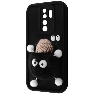 Чохол Pretty Things Case Xiaomi Redmi 9 black/fluffy black