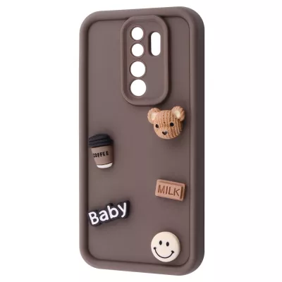 Чохол Pretty Things Case Xiaomi Redmi 9 brown/bear