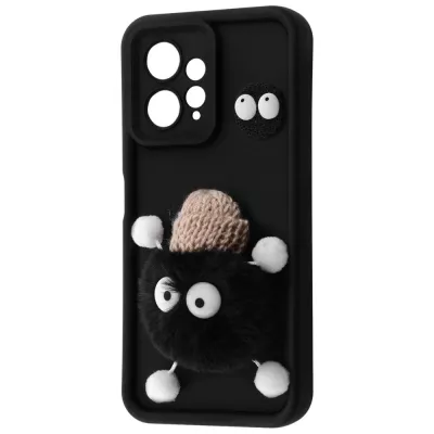 Чохол Pretty Things Case Xiaomi Redmi Note 12 4G black/fluffy black