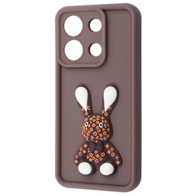 Чохол Pretty Things Case Xiaomi Redmi Note 13 4G brown/rabbit