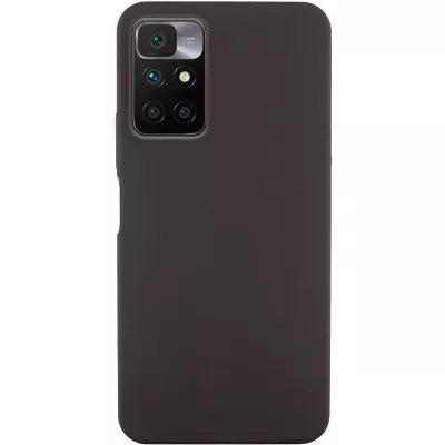 Чохол Silicone Cover Lakshmi (AA) для Xiaomi Redmi 10 Шоколадный / Chocolate