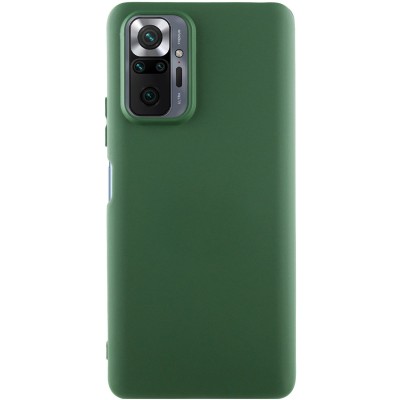 Чохол Silicone Cover Lakshmi (AA) для Xiaomi Redmi Note 10 Pro / 10 Pro Max Зелений / Dark green Чохол Silicone Cover Lakshmi (AA) для Xiaomi Redmi Note 10 Pro / 10 Pro Max Зелений / Dark green