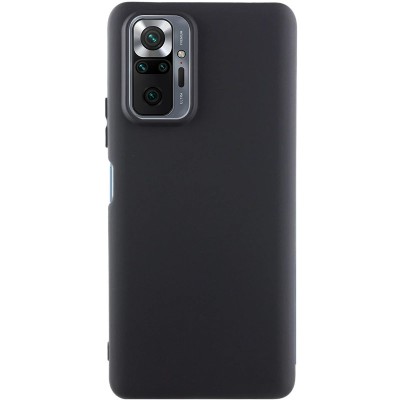 Чохол Silicone Cover Lakshmi (AA) для Xiaomi Redmi Note 10 Pro / 10 Pro Max Чорний / Black