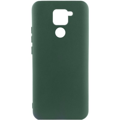 Чохол Silicone Cover Lakshmi (AA) для Xiaomi Redmi Note 9 / Redmi 10X Зелений / Dark green Чохол Silicone Cover Lakshmi (AA) для Xiaomi Redmi Note 9 / Redmi 10X Зелений / Dark green