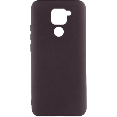 Чохол Silicone Cover Lakshmi (AA) для Xiaomi Redmi Note 9 / Redmi 10X Шоколадный / Chocolate
