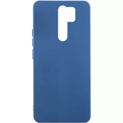 Чохол Silicone Cover Lakshmi (AAA) для Xiaomi Redmi Note 8 Pro Синій / Denim Blue