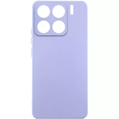 Чохол Silicone Cover Lakshmi Full Camera (AA) для Xiaomi 15 Pro Бузковий / Dasheen