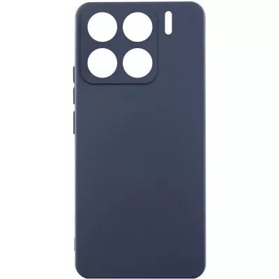 Чохол Silicone Cover Lakshmi Full Camera (AA) для Xiaomi 15 Pro Синій / Midnight blue