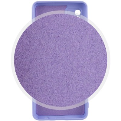 Чохол Silicone Cover Lakshmi Full Camera (AA) для Xiaomi Redmi Note 12S Бузковий / Dasheen